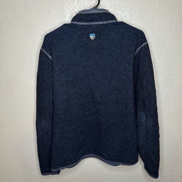 Kuhl 1/4 Zip Mens Sweater Medium - Picture 3 of 5